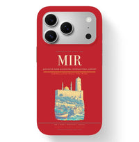 Thumbnail for Monastir Airport (MIR) design on red iPhone 17 Pro MagSafe case
