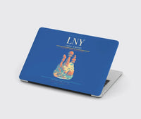 Thumbnail for Lanai Airport (LNY) design on blue MacBook case