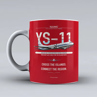Thumbnail for YS-11A Mug design on red namc