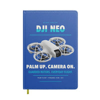 Thumbnail for DJI Neo design on blue notebook