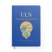 Thumbnail for Chinggis Khaan International Airport (ULN) design on blue notebook