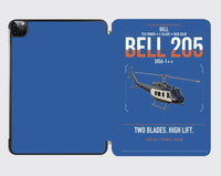 Thumbnail for Bell 205A-1++ design on blue ipad tablet case