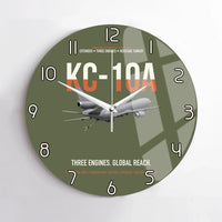 Thumbnail for KC-10A EXTENDER design on green army no frame wall clock