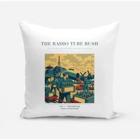 Thumbnail for VINTAGE G4414 - The Radio Tube Rush - Designed Pillows design on white
