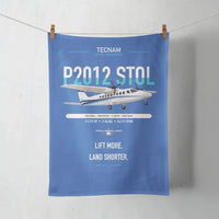 Thumbnail for Tecnam P2012 STOL design on blue towel