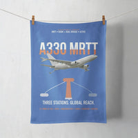 Thumbnail for Airbus A330 MRTT design on blue towel
