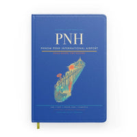 Thumbnail for Phnom Penh International Airport (PNH) design on blue notebook