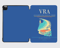Thumbnail for Juan Gualberto Gómez Airport (VRA) design on blue ipad tablet case