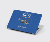 Thumbnail for Bell AH-1Z Viper design on blue MacBook case