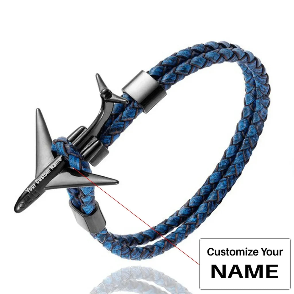 Customisable Super Cool Airplane Bracelet - view 30