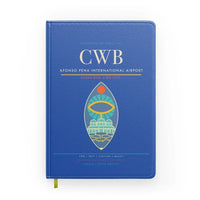 Thumbnail for Afonso Pena International Airport (CWB) design on blue notebook