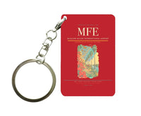 Thumbnail for McAllen Miller International Airport (MFE) design on red key chain