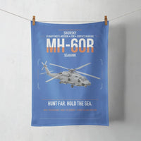 Thumbnail for Sikorsky MH-60R Seahawk design on blue towel