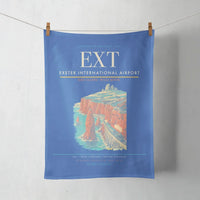 Thumbnail for Exeter International Airport (EXT) design on blue towel