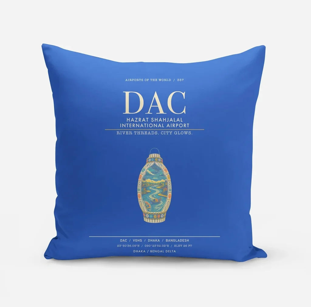Hazrat Shahjalal International Airport Dhaka DAC - Blue