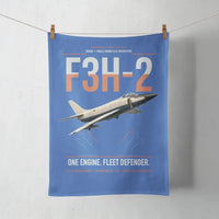 Thumbnail for F3H-2 Demon design on blue towel