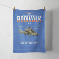 Thumbnail for Denel Rooivalk Mk 1F design on blue towel