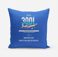 Thumbnail for Extra 300L design on blue pillow