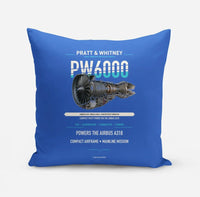 Thumbnail for PW6000 design on blue pillow