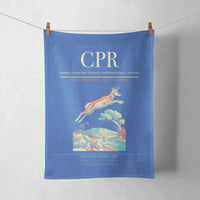 Thumbnail for Casper–Natrona County International Airport (CPR) design on blue towel