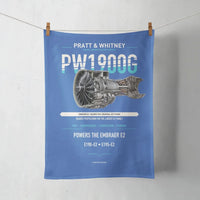 Thumbnail for PW1900G design on blue towel