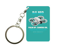Thumbnail for DJI Neo Key Chain design on turquoise key chain