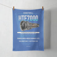 Thumbnail for HTF7000 design on blue towel