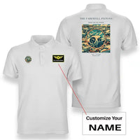 Thumbnail for VINTAGE G4131 - The Farewell Pistons - Double-Side Polo T-Shirt design on white+name