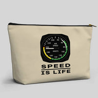 Thumbnail for Speed Is Life Zipper Pouch - view 15