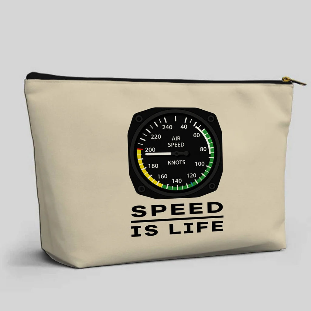 Speed Is Life Zipper Pouch - view 15