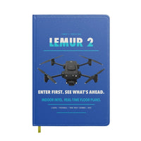 Thumbnail for BRINC LEMUR 2 design on blue notebook