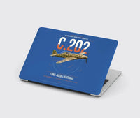 Thumbnail for Macchi C.202 Folgore design on blue MacBook case