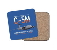 Thumbnail for C-5M Super Galaxy design on blue 1 piece coaster