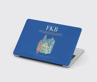 Thumbnail for Karlsruhe–Baden-Baden Airport (FKB) design on blue MacBook case