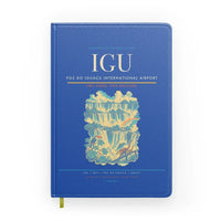 Thumbnail for Foz do Iguaçu International Airport (IGU) design on blue notebook
