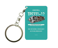 Thumbnail for TPE331-12 Key Chain design on turquoise key chain