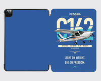 Thumbnail for Cessna 162 Skycatcher design on blue ipad tablet case