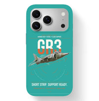 Thumbnail for Hawker Siddeley Harrier GR3 design on turquoise magsafe iphone case, for iPhone 17 Pro