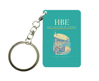 Thumbnail for Borg El Arab Airport HBE — Alexandria Key Chain design on turquoise key chain