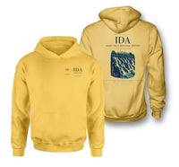 Thumbnail for Idaho Falls Regional Airport (IDA) design on yellow double-side hoodie