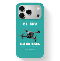 Thumbnail for DJI FPV Case design on turquoise iphone case