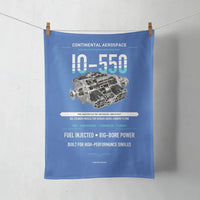 Thumbnail for IO-550 design on blue towel