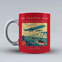 Thumbnail for VINTAGE G4324 - The Channel Dare - Ceramic Mug design on red