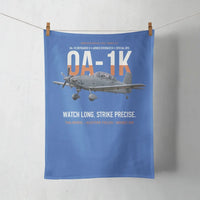 Thumbnail for OA-1K Skyraider II Armed Overwatch design on blue towel