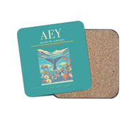 Thumbnail for Akureyri Airport AEY Coaster 1-Piece - Turquoise
