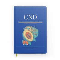 Thumbnail for Maurice Bishop International Airport (GND) design on blue notebook