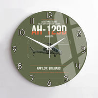 Thumbnail for AgustaWestland AH-129D Mangusta design on green army no frame wall clock