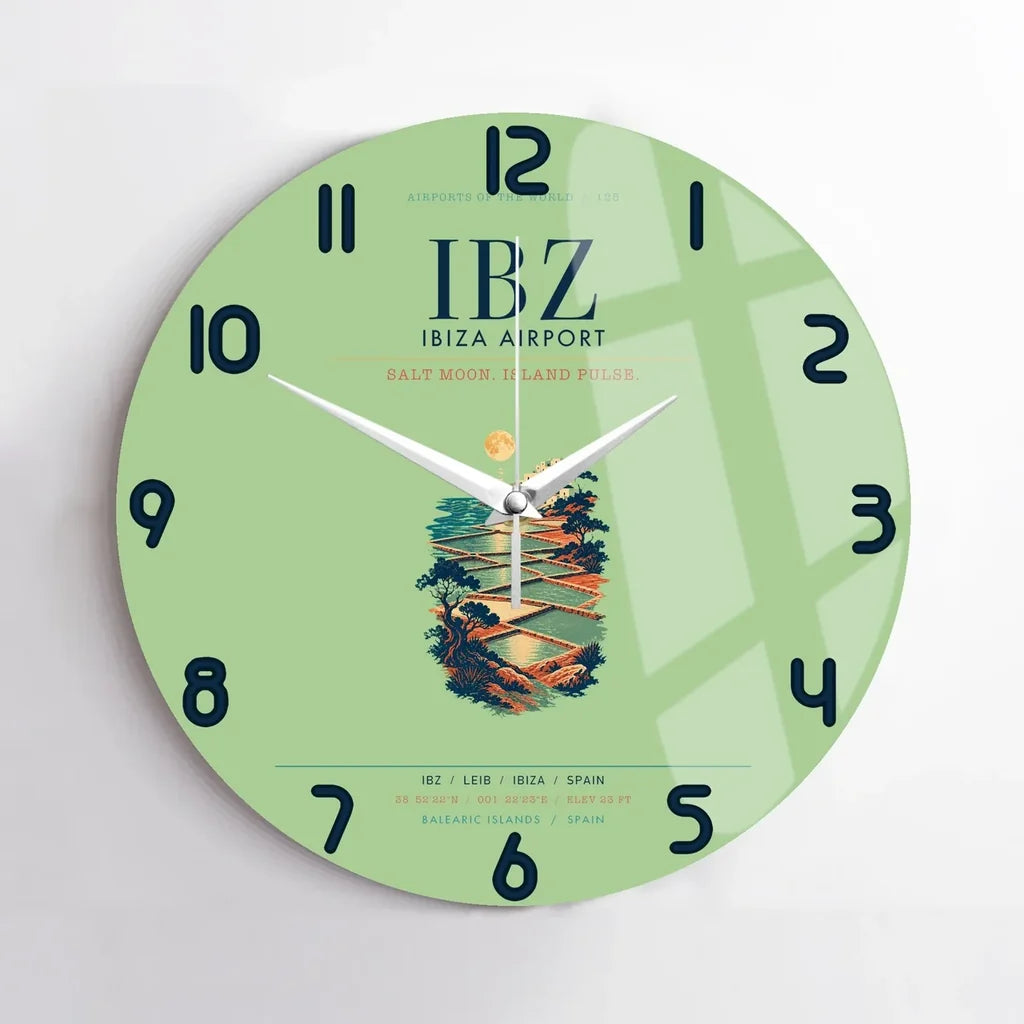 Ibiza Airport IBZ - Ses Salines Moon-Tide Loom - Green