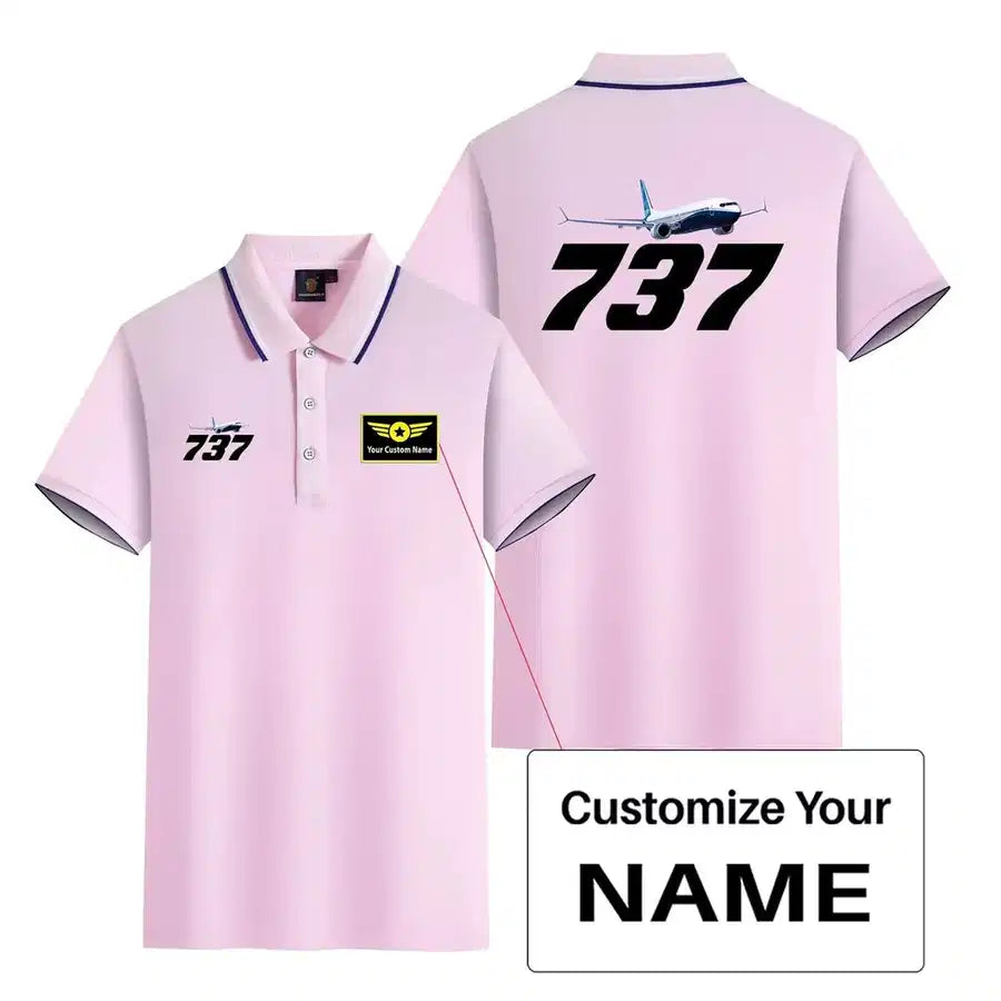 Customisable Boeing 737 Polo Shirt - view 15