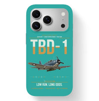 Thumbnail for TBD-1 Devastator design on turquoise magsafe iphone case, for iPhone 17 Pro